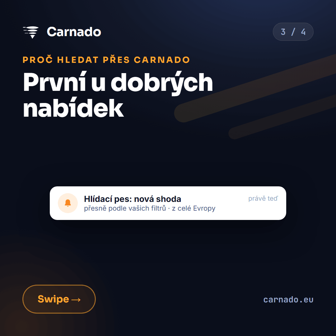 Proč hledat přes Carnado — karta 3